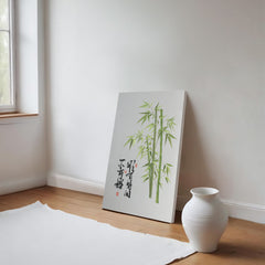 Peace & Tranquility - Wall Art on Canva (Green)