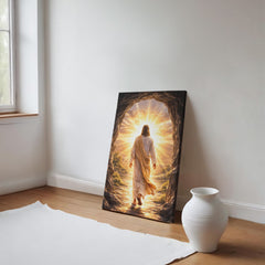 He Is Risen! - Wall Art on Canva (Dark)