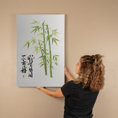 Peace & Tranquility - Wall Art on Canva (Green)