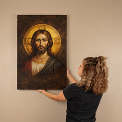 Christ Pantocrator - Byzantine Style Wall Art on Canva