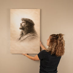 The Crown of Thorns - Wall Art (Beige)