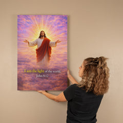 I Am The Light of The World - Wall Art On Canva