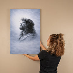 The Crown of Thorns - Wall Art (Blue)