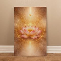 Sacred Lotus - Wall Art on Canva
