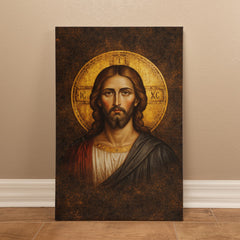 Christ Pantocrator - Byzantine Style Wall Art on Canva