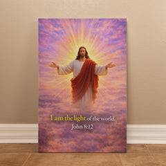 I Am The Light of The World - Wall Art On Canva