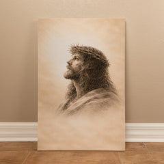 The Crown of Thorns - Wall Art (Beige)