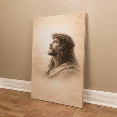 The Crown of Thorns - Wall Art (Beige)