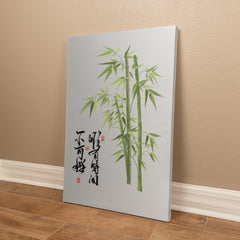 Peace & Tranquility - Wall Art on Canva (Green)
