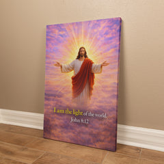 I Am The Light of The World - Wall Art On Canva