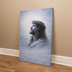 The Crown of Thorns - Wall Art (Blue)