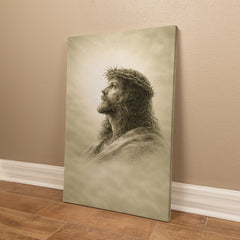 The Crown of Thorns - Wall Art (Olive-Green)