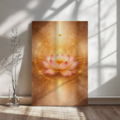 Sacred Lotus - Wall Art on Canva
