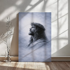 The Crown of Thorns - Wall Art (Blue)