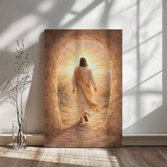 He Is Risen! - Wall Art On Canva (Light)