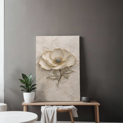 Luxury Neutral Floral  - Wall Art on Canva
