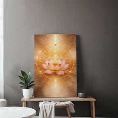 Sacred Lotus - Wall Art on Canva