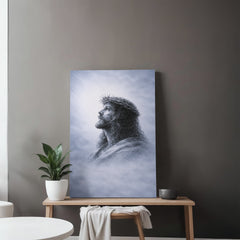 The Crown of Thorns - Wall Art (Blue)