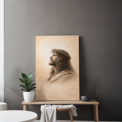 The Crown of Thorns - Wall Art (Beige)