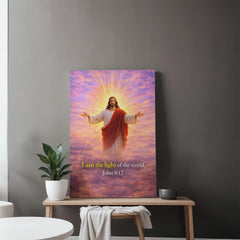 I Am The Light of The World - Wall Art On Canva