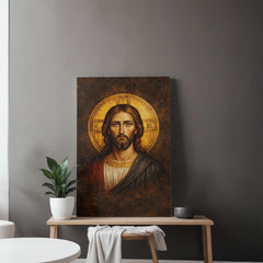 Christ Pantocrator - Byzantine Style Wall Art on Canva