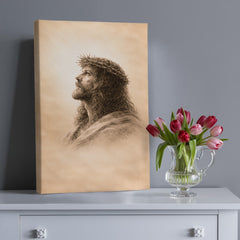 The Crown of Thorns - Wall Art (Beige)