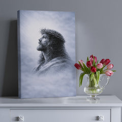 The Crown of Thorns - Wall Art (Blue)