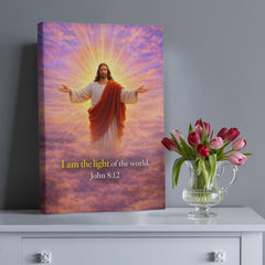 I Am The Light of The World - Wall Art On Canva