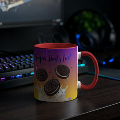 Super Dad's Fuel - Color Accent Mug