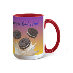 Super Dad's Fuel - Color Accent Mug