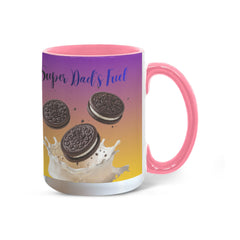Super Dad's Fuel - Color Accent Mug