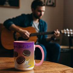 Super Dad's Fuel - Color Accent Mug