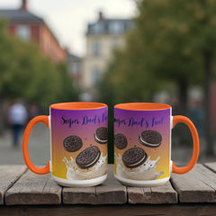 Super Dad's Fuel - Color Accent Mug