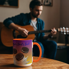 Super Dad's Fuel - Color Accent Mug