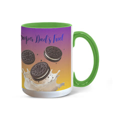 Super Dad's Fuel - Color Accent Mug