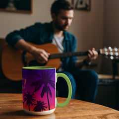 Another Day in Paradise - Color Accent Mug