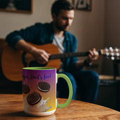 Super Dad's Fuel - Color Accent Mug
