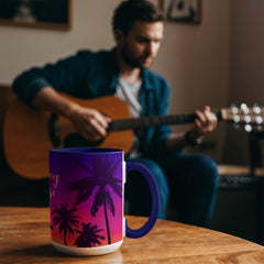 Another Day in Paradise - Color Accent Mug