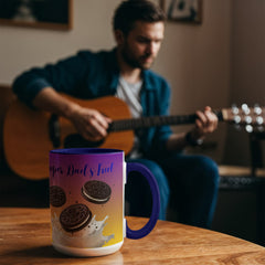 Super Dad's Fuel - Color Accent Mug