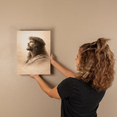 The Crown of Thorns - Wall Art (Beige)