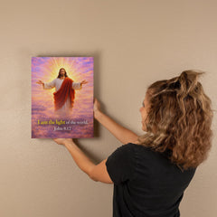 I Am The Light of The World - Wall Art On Canva