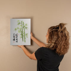 Peace & Tranquility - Wall Art on Canva (Green)
