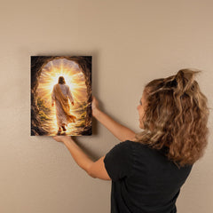 He Is Risen! - Wall Art on Canva (Dark)