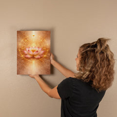 Sacred Lotus - Wall Art on Canva