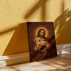 The Lamb of God - Byzantine Wall Art on Canva