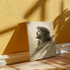The Crown of Thorns - Wall Art (Olive-Green)