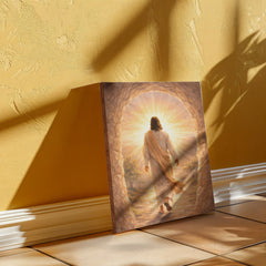 He Is Risen! - Wall Art On Canva (Light)
