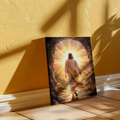 He Is Risen! - Wall Art on Canva (Dark)