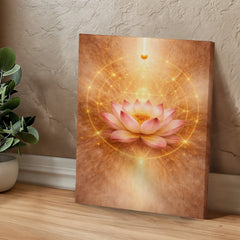 Sacred Lotus - Wall Art on Canva