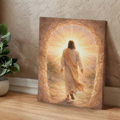 He Is Risen! - Wall Art On Canva (Light)